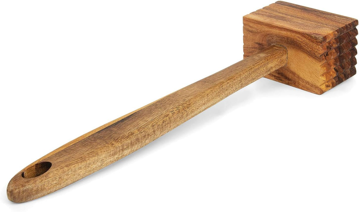 Ironwood Acacia Wood Meat Tenderizer