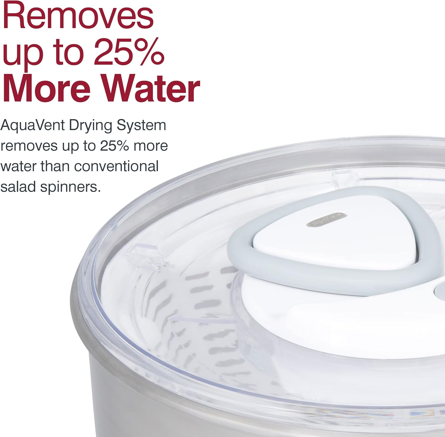 Zyliss Easy Spin 2 Salad Spinner – Stainless Steel Bowl by Kitchen Niche