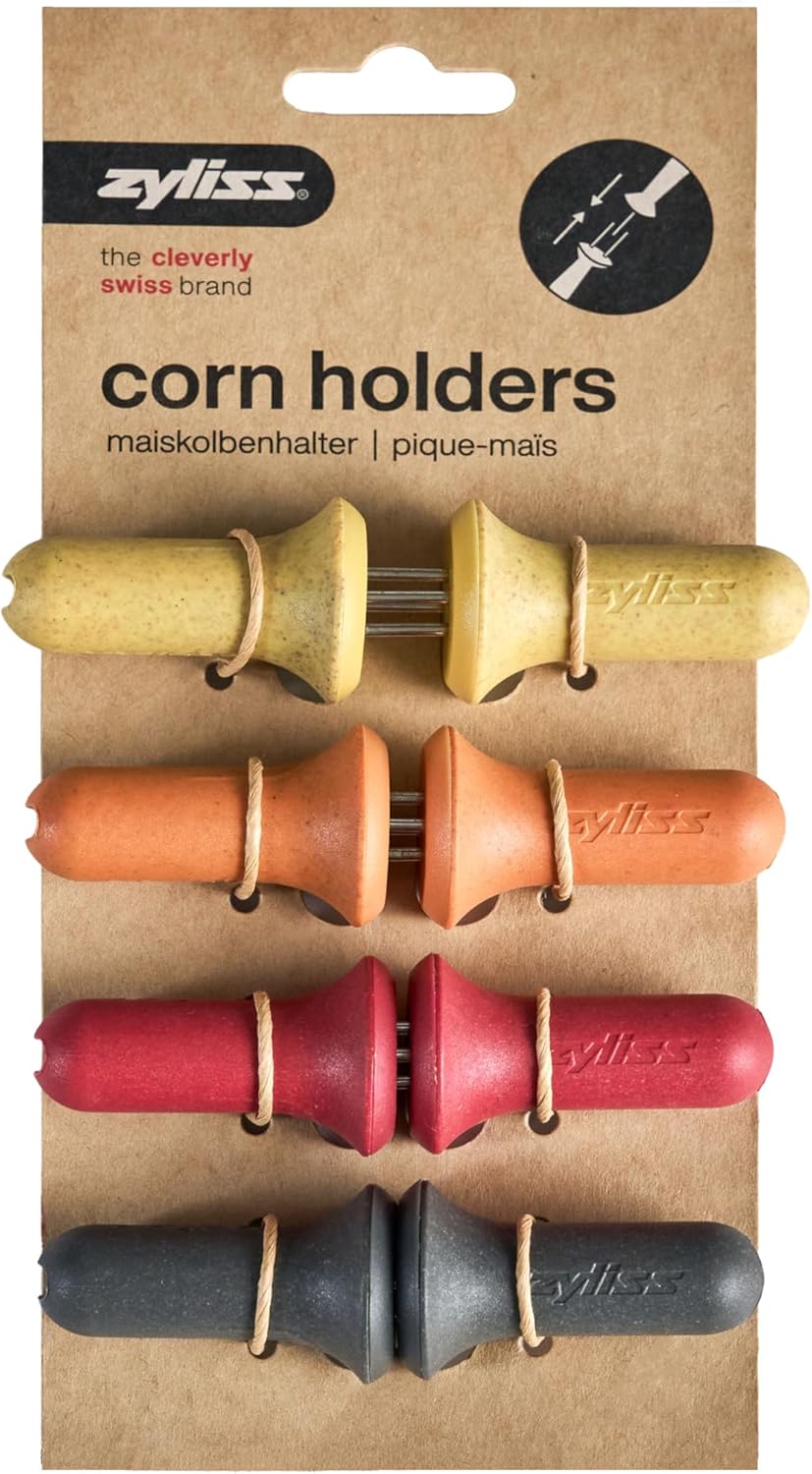 Zyliss Interlocking Corn Holders – 4 Pc Set