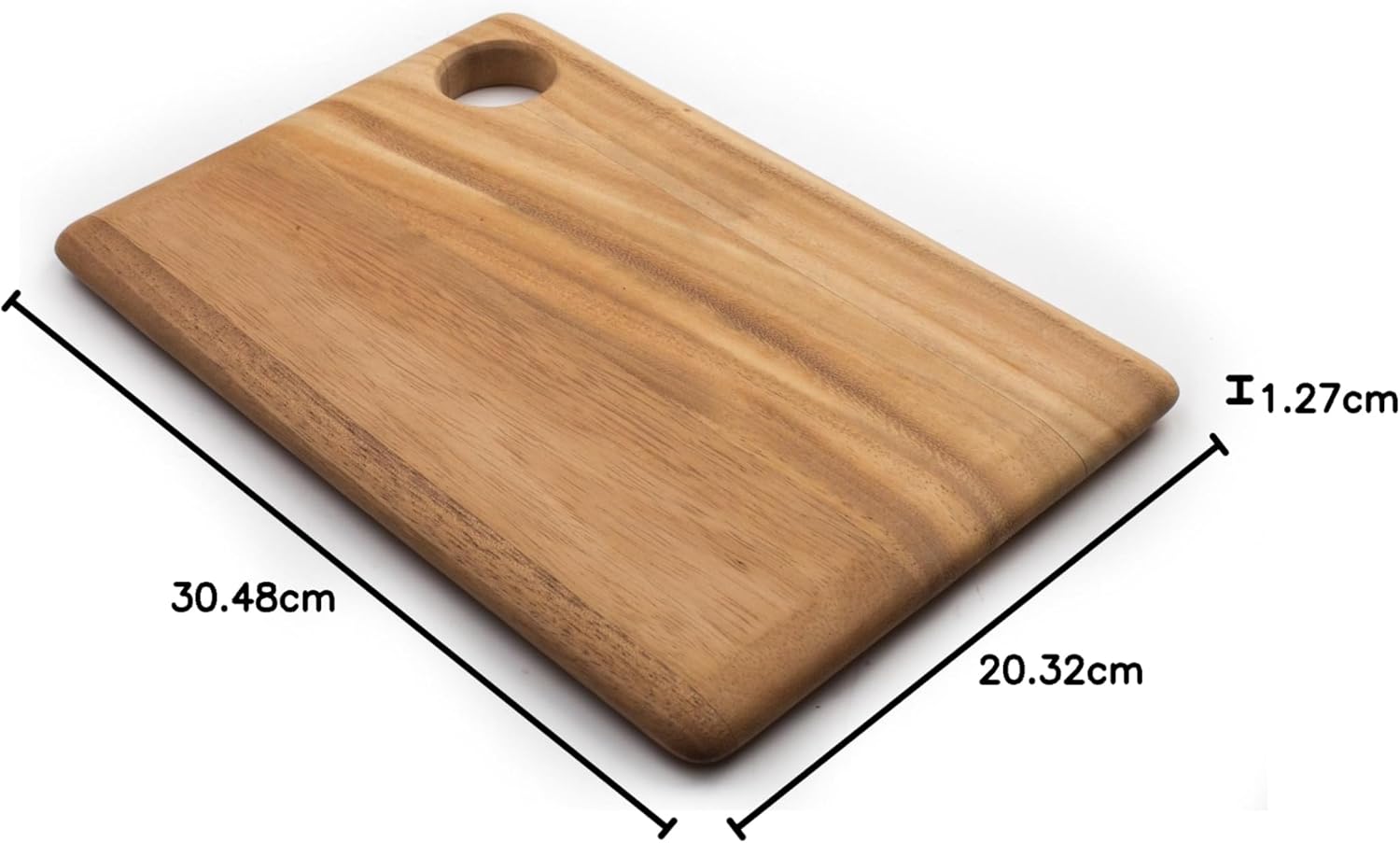 Ironwood Everyday Cutting Board – Rectangular Acacia Wood