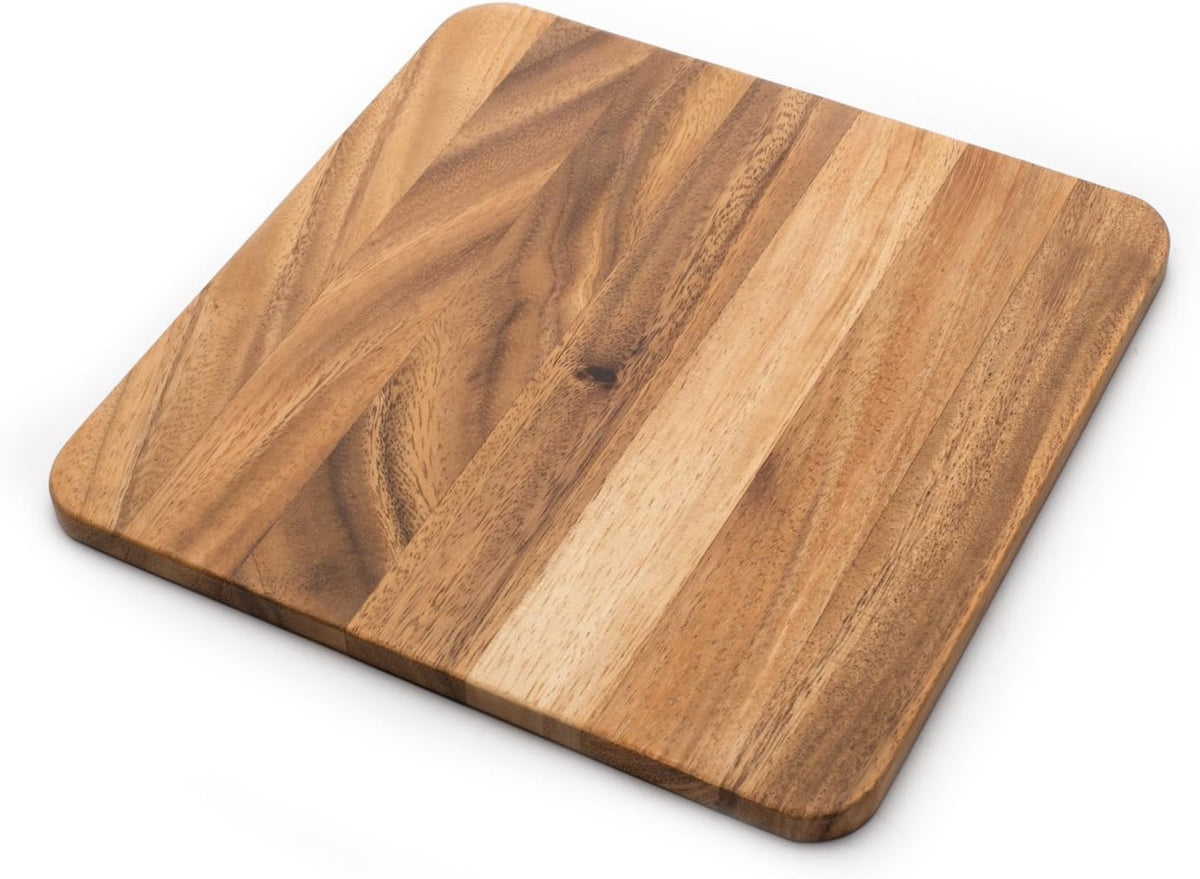Ironwood Square Acacia Wood Cutting and Serving Board