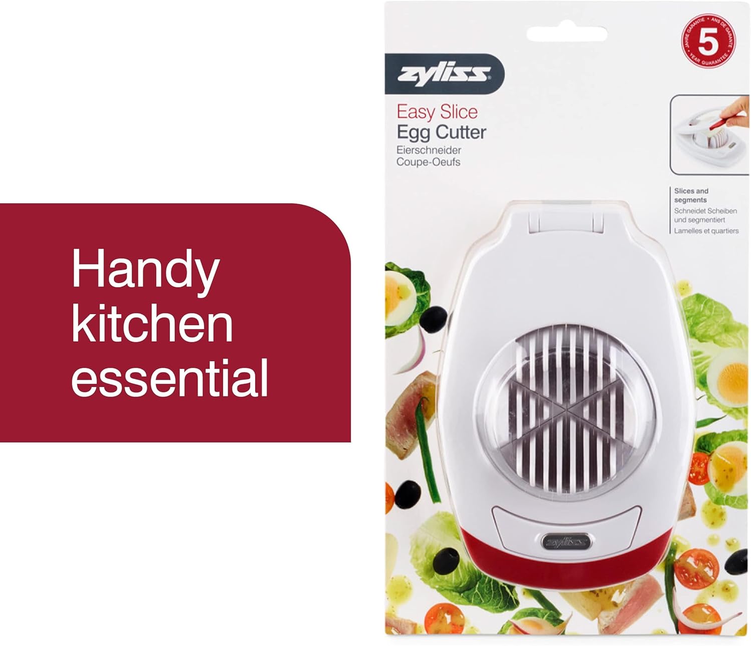 Zyliss Egg Cutter – White by Kitchen Niche