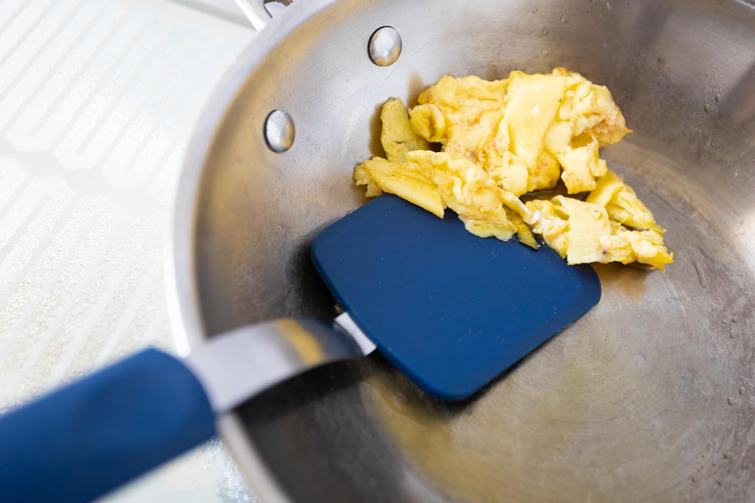 Fox Run Small Silicone Spatula – Navy Blue