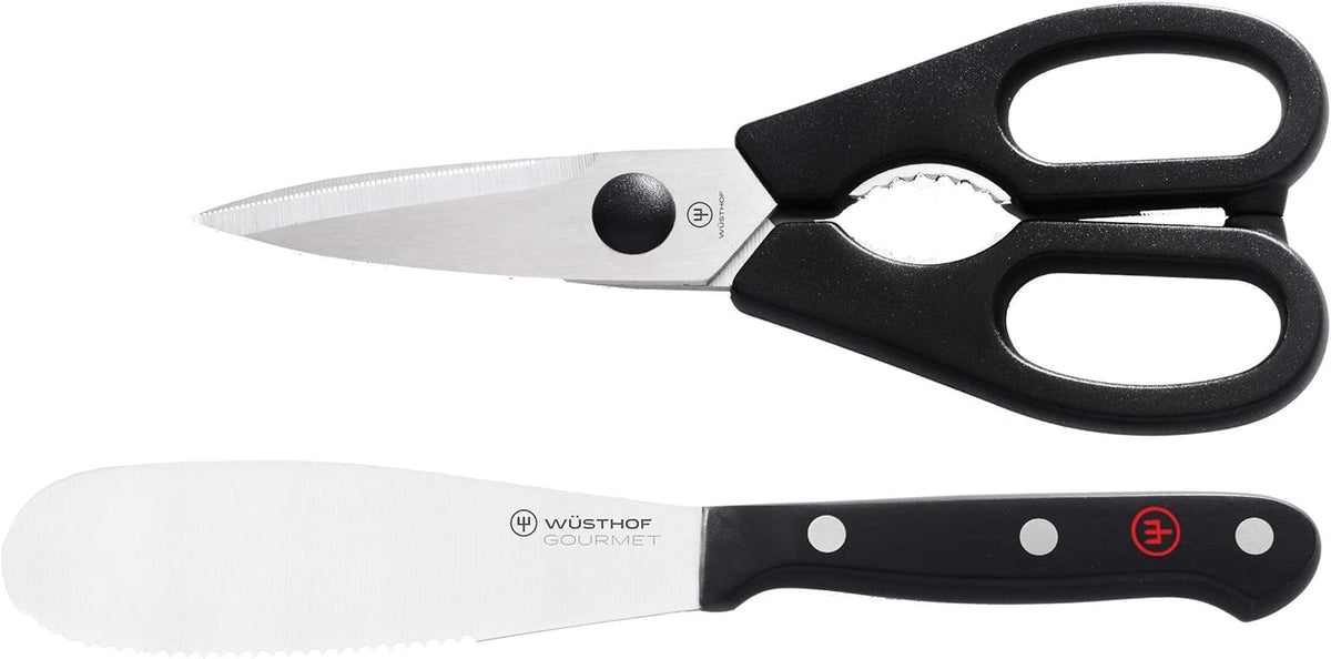 Wüsthof Gourmet Spreader &amp; Shear Set – 2-pcs. by Kitchen Niche