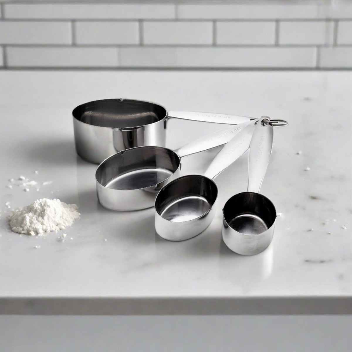 Cuisinox Stainless Steel Measuring Cup Set – 4 Piece by Kitchen Niche