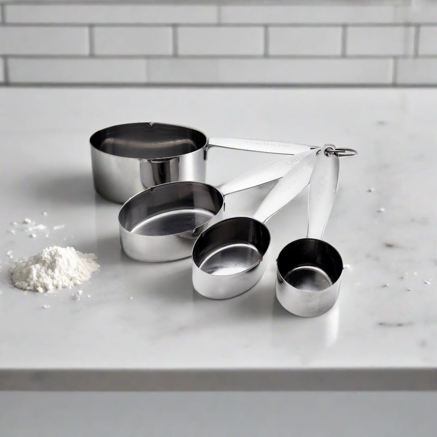 Cuisinox Stainless Steel Measuring Cup Set – 4 Piece by Kitchen Niche