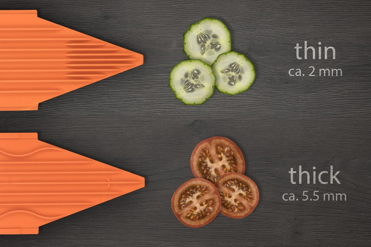 Swissmar Borner V-Slicer Plus Mandoline Slicer – Orange