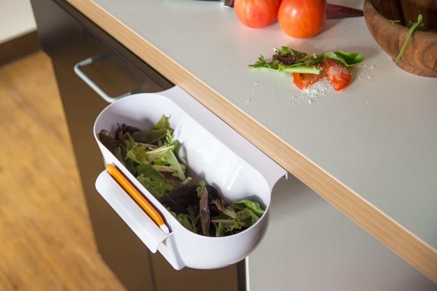 KitchenArt Scrap Trap with Brush