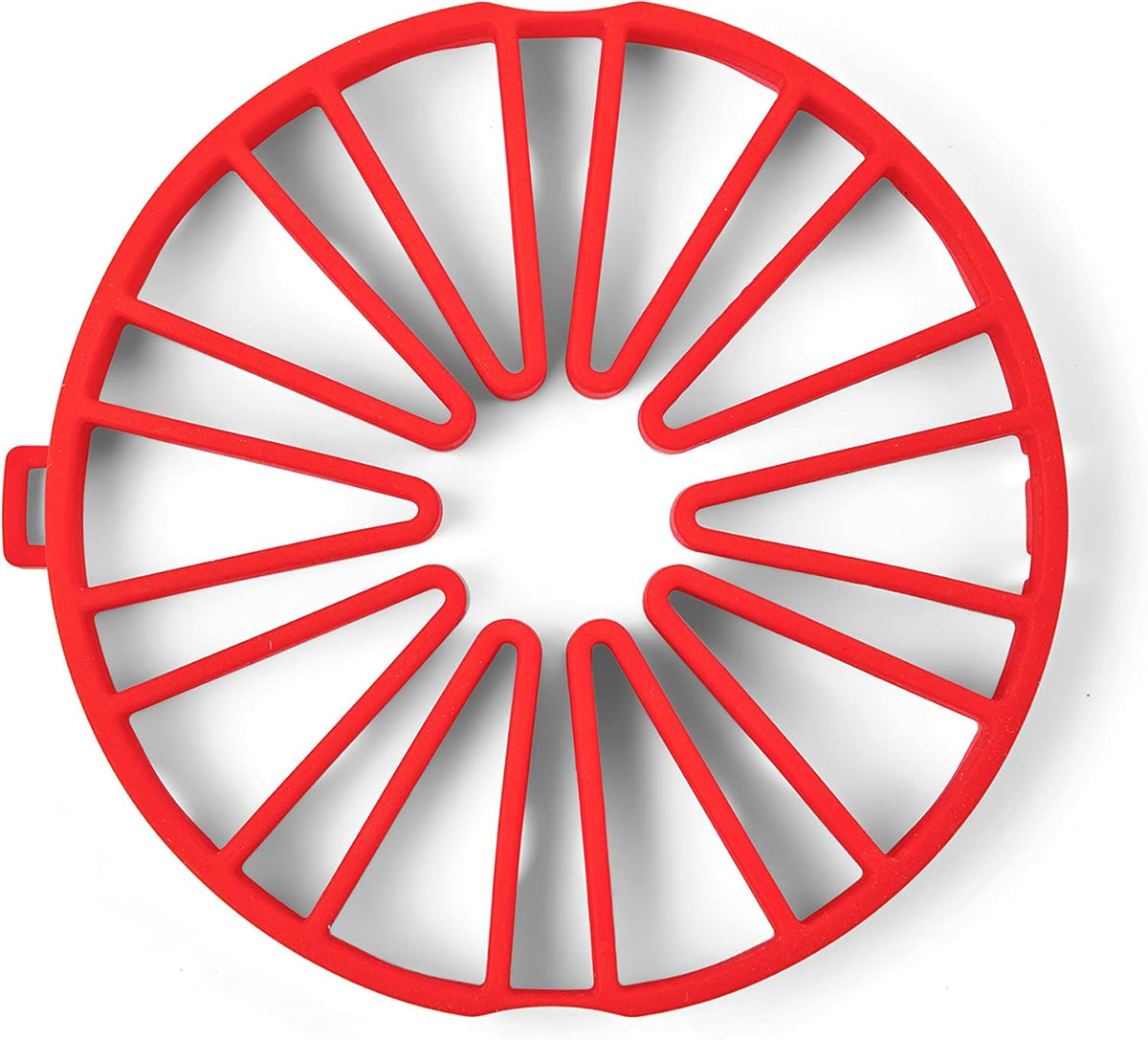 Cuisipro Silicone Dual Trivet – 7.5&quot; x 7&quot; x 1&quot; / 19 x 17.8 x 2.4 cm – Red Cuisipro by Kitchen Niche