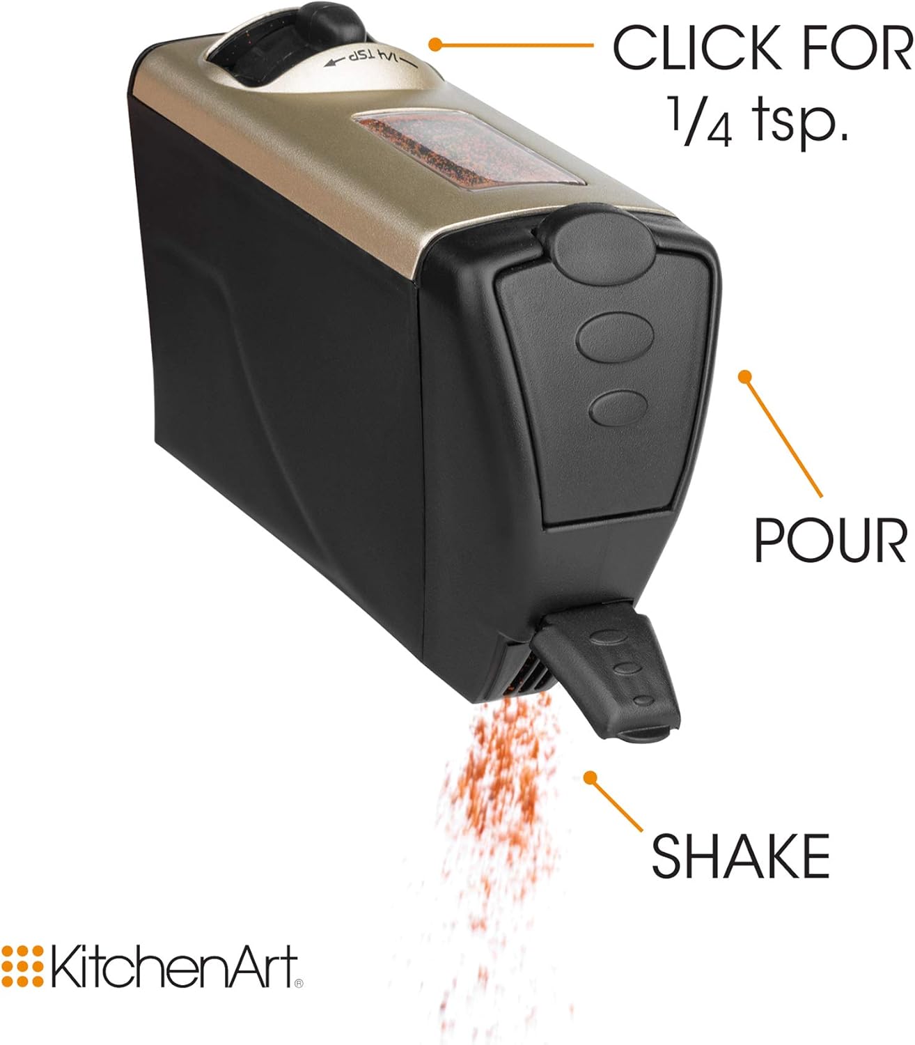 KitchenArt Satin Select-A-Spice Auto-Measure Spice Carousel