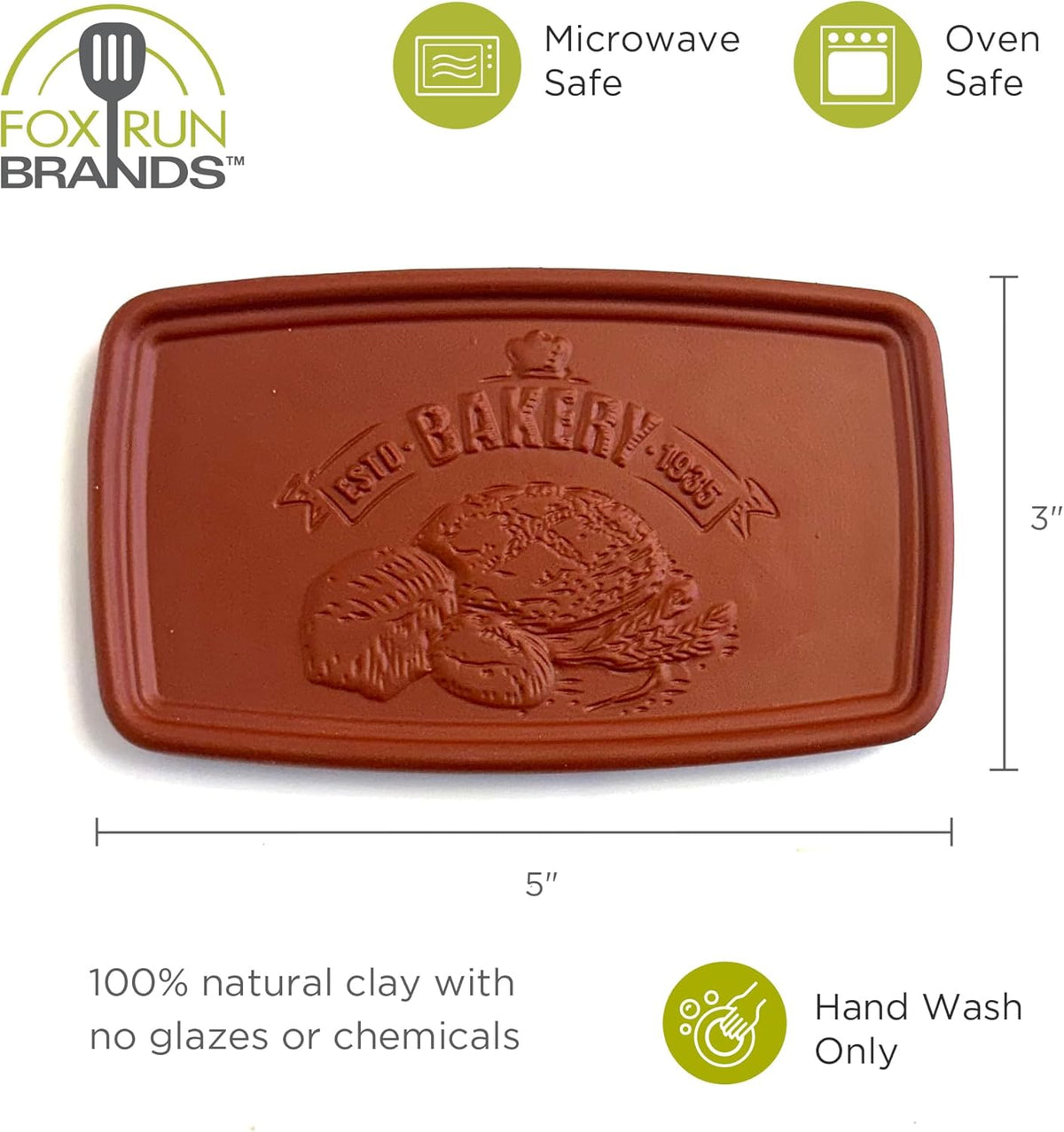 Fox Run Terra Cotta Bread Warmer
