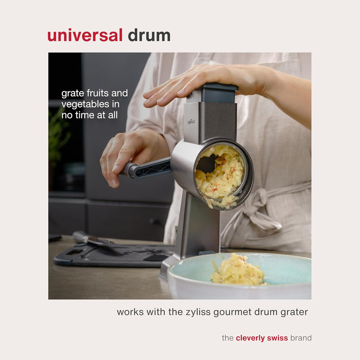 Zyliss Universal Bircher Drum