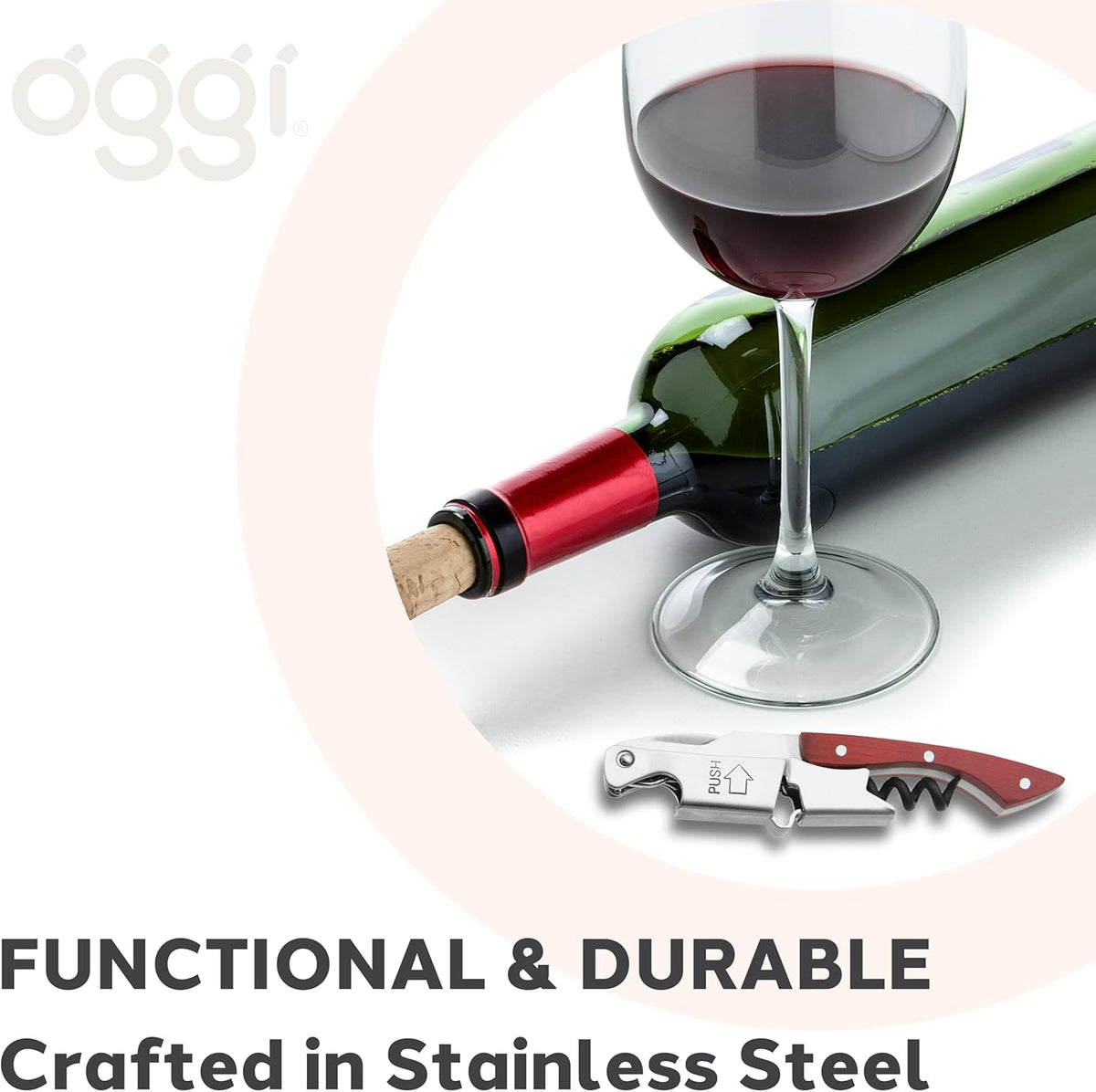 Oggi Deluxe Waiter’s Corkscrew