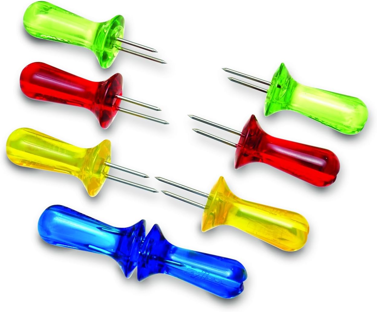 Zyliss Interlocking Corn Holders – Transparent by Kitchen Niche