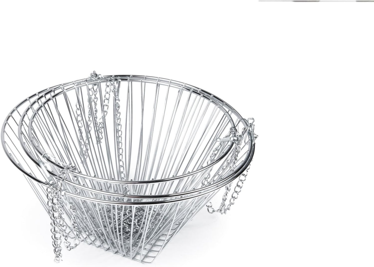 Fox Run Chrome Hanging Baskets