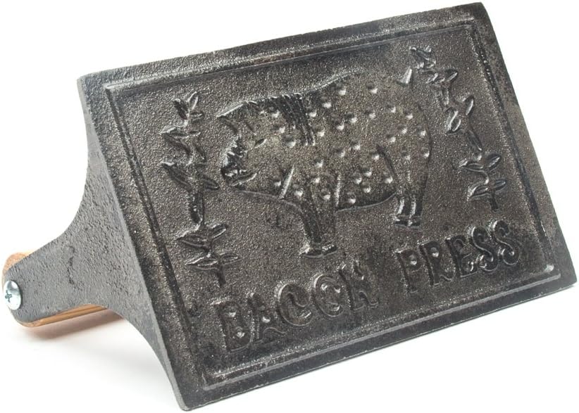 Fox Run Cast Iron Bacon Press
