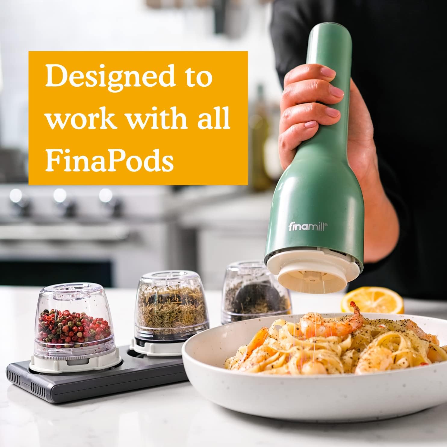 FinaMill Rectangle Tray – Storage Tray for FinaPods and FinaMill Grinder