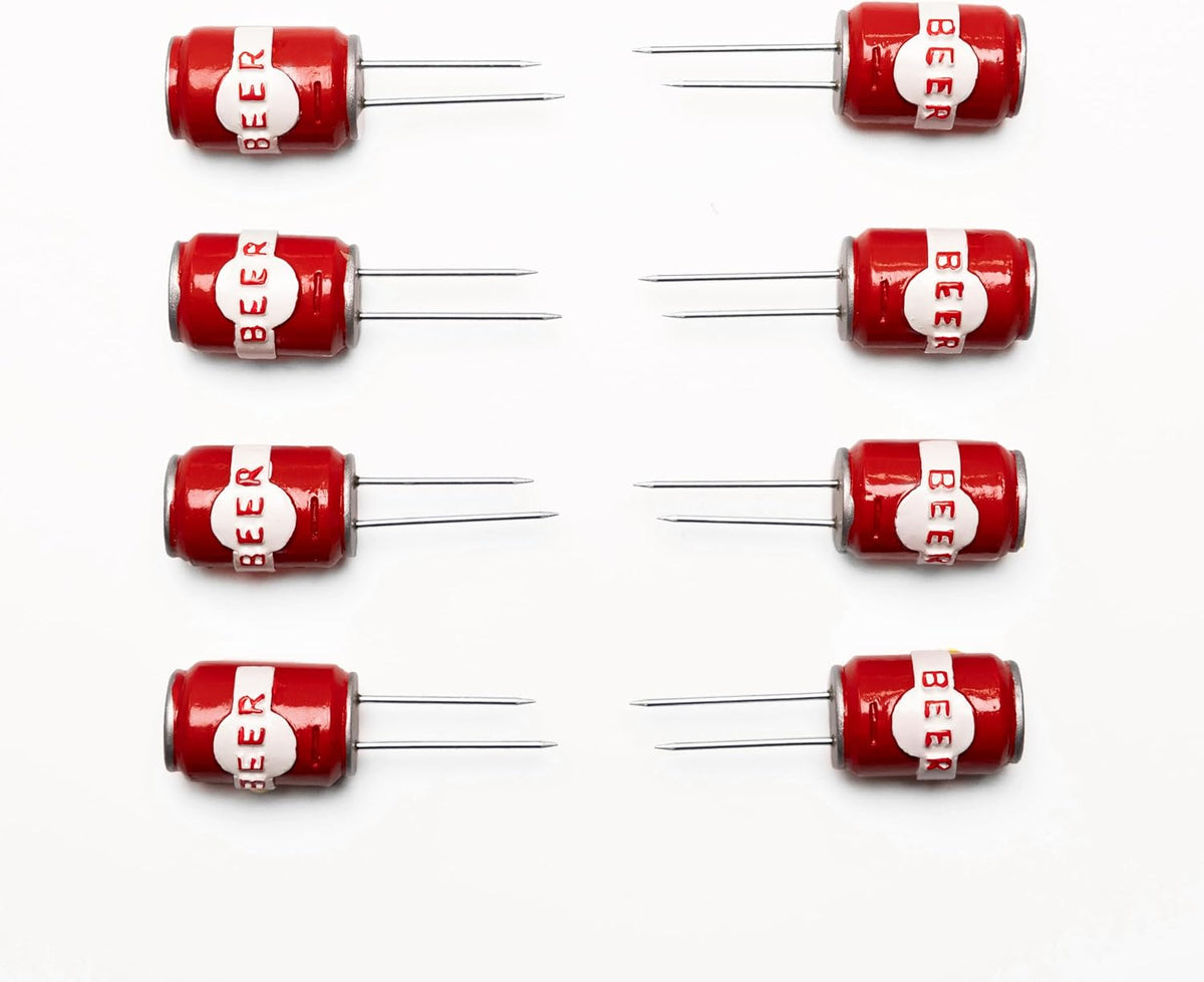 Outset Beer Can Corn Holders – 8 Piece Set