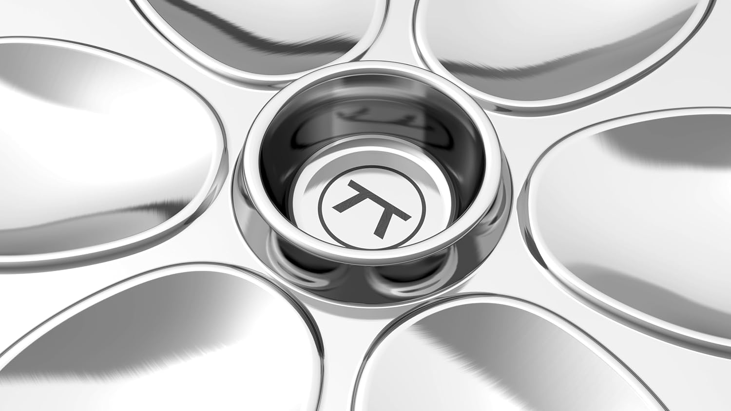 Outset Stainless Steel Oyster Tray with Condiment Cup