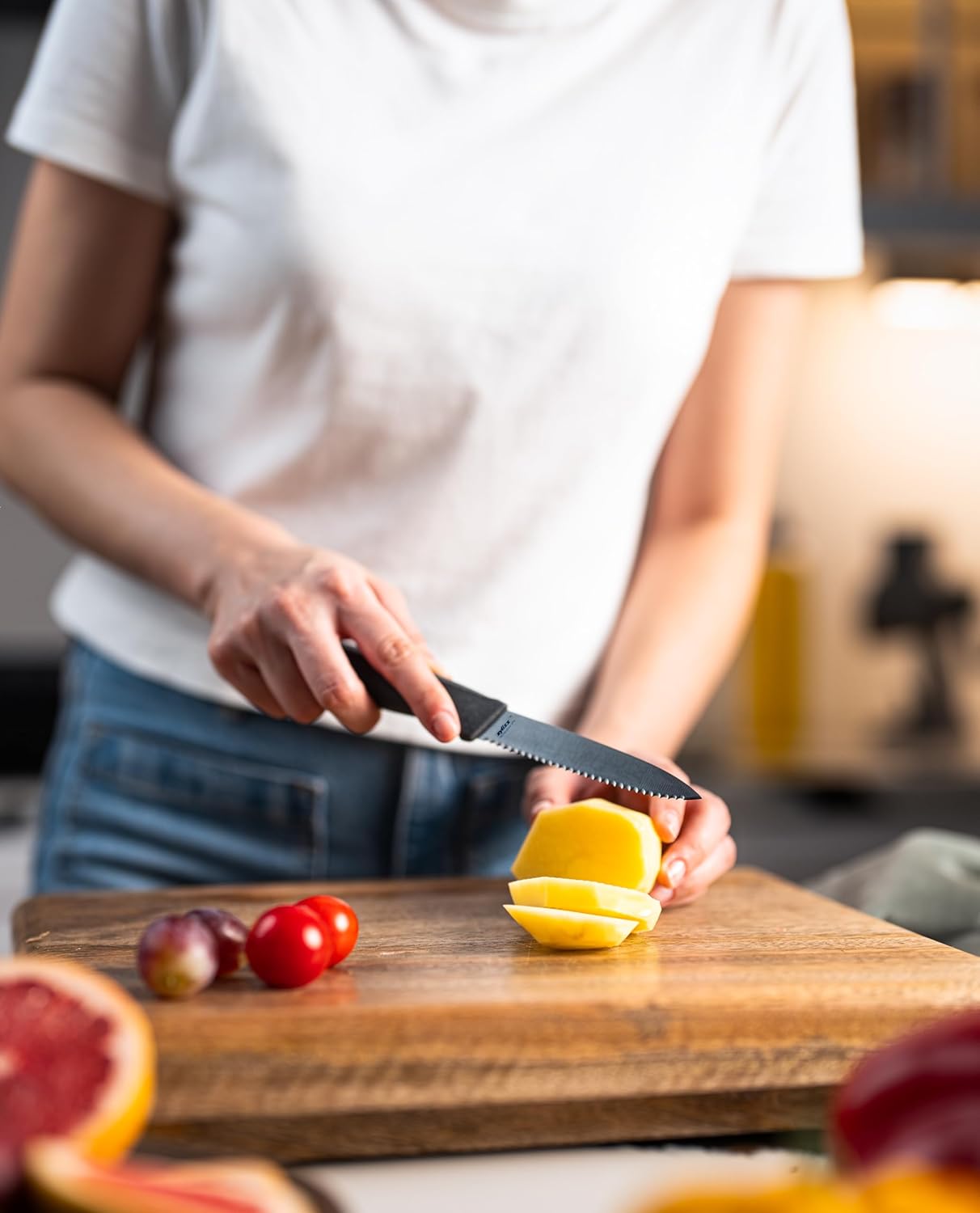 Zyliss Paring Knife Serrated – 3.94" / 9.2 cm