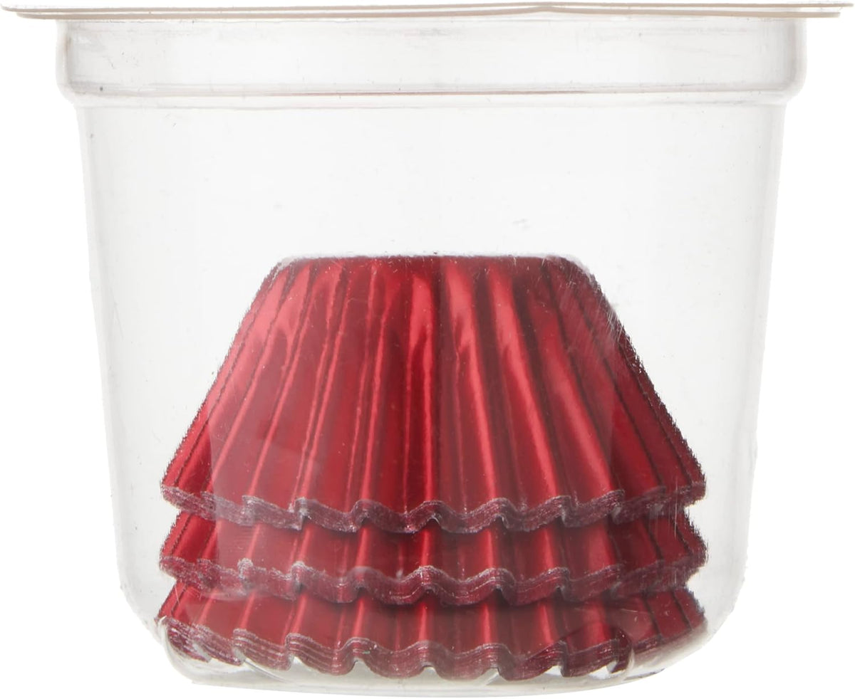 Fox Run Red Foil Petit Four Baking Cups Set of 48