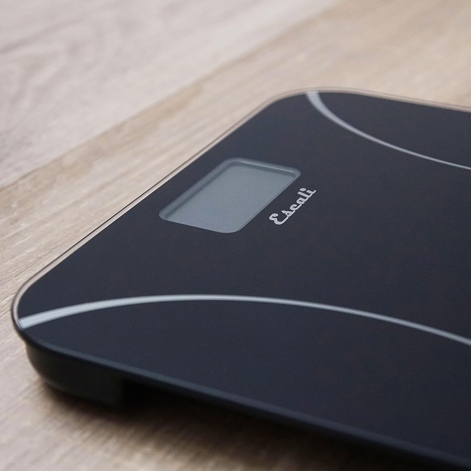 Escali Kinetic Bathroom Scale – Black