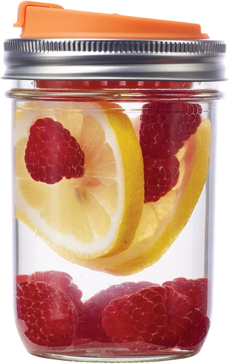 Jarware Wide Mouth Fruit Infuser - Orange