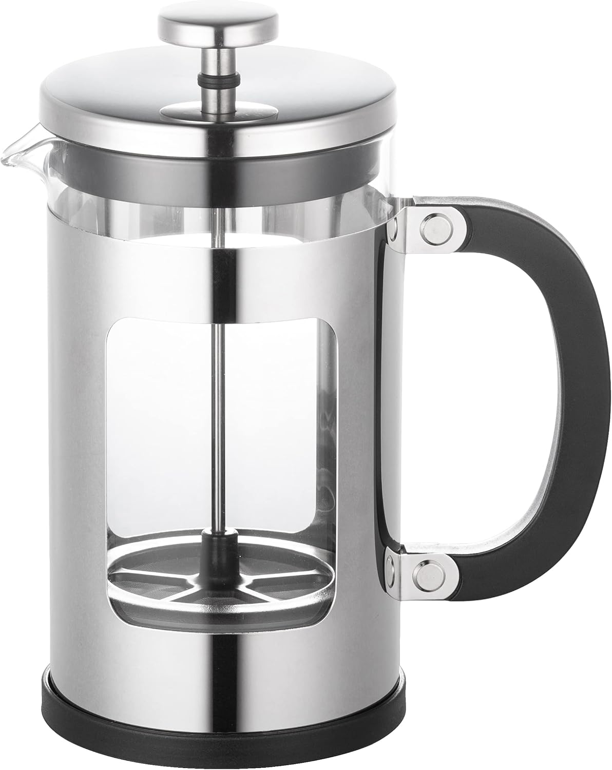 Cuisinox Double Walled Glass Coffee Press with Silicone Screen – 1L by Kitchen Niche