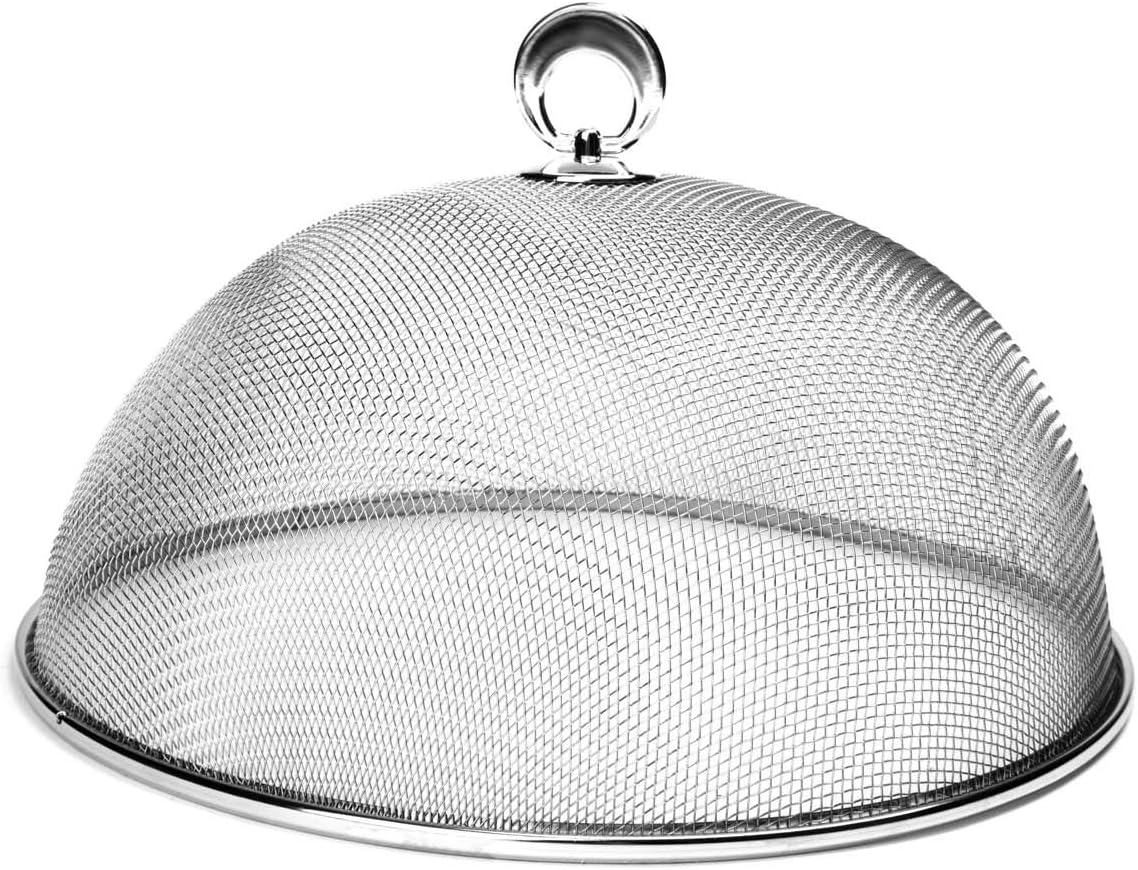 Fox Run Chrome Mesh Food Cover