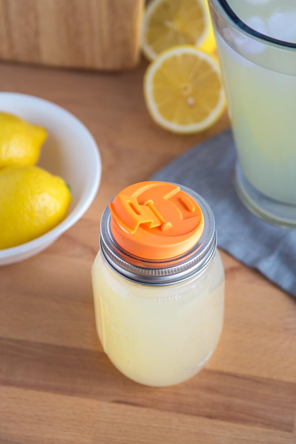Jarware Drink Lid - Orange