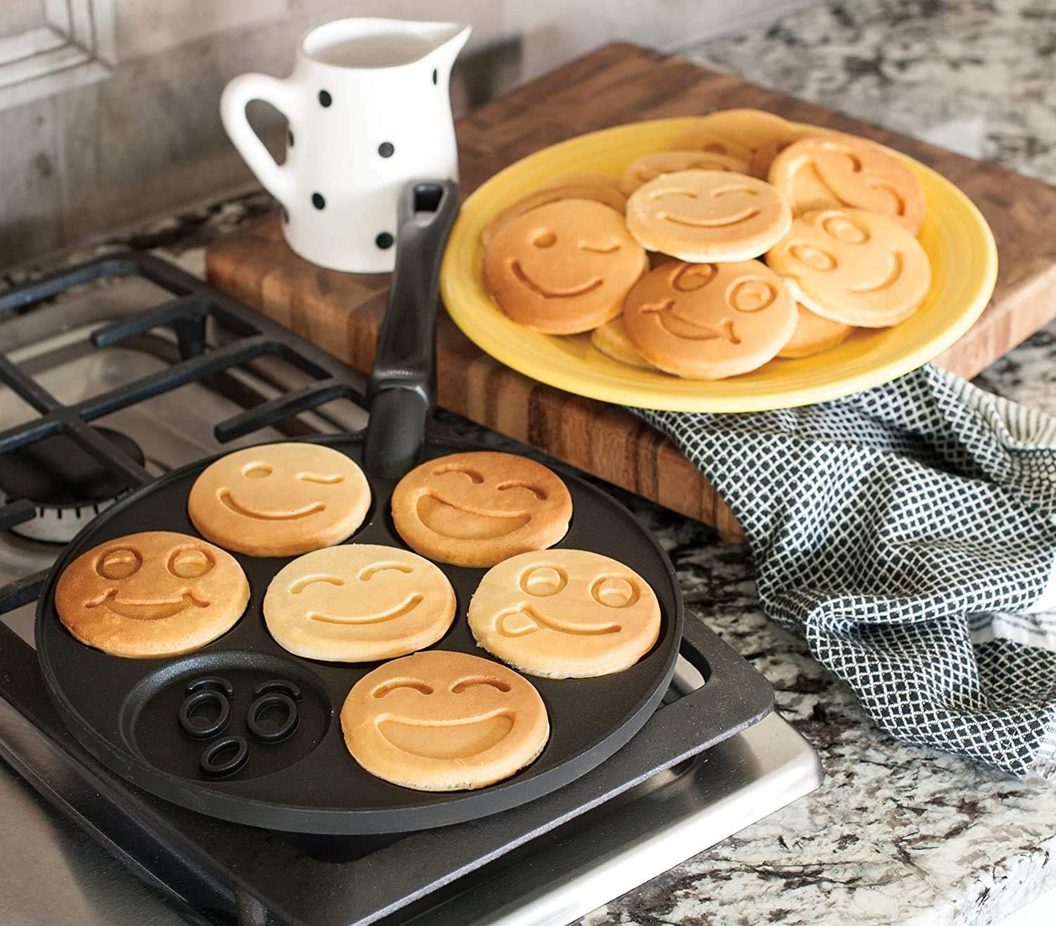 Nordic Ware Smiley Face Pancake Pan