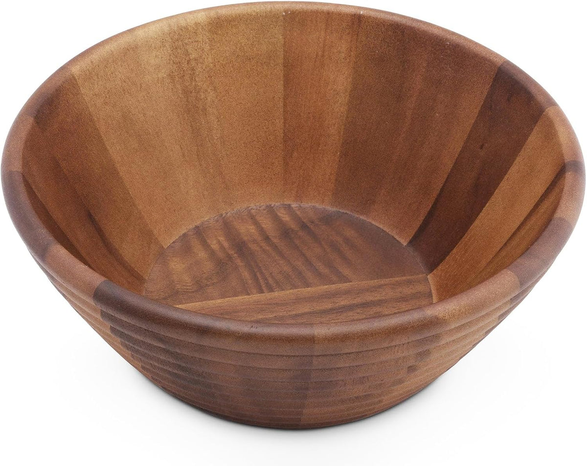 Ironwood Beehive Acacia Wood Salad and Fruit Serving Bowl 12 Inch