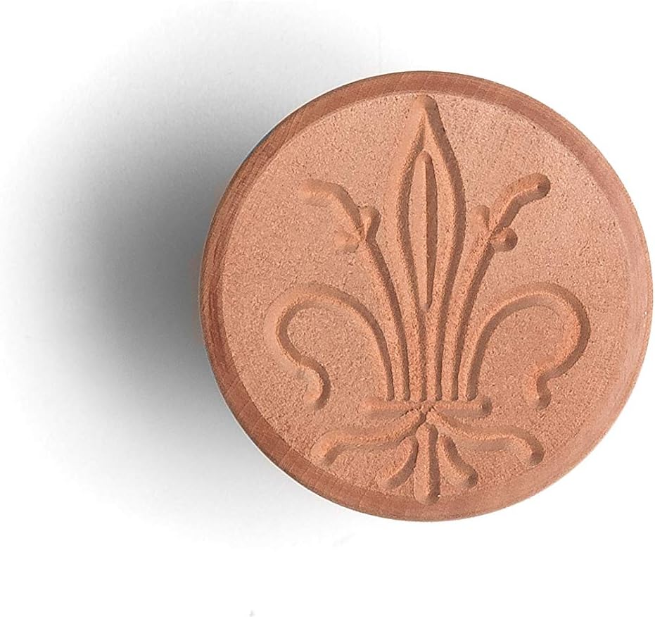 Marcato Corzetto Stamp – Lily Design Wooden Decorative Cutter