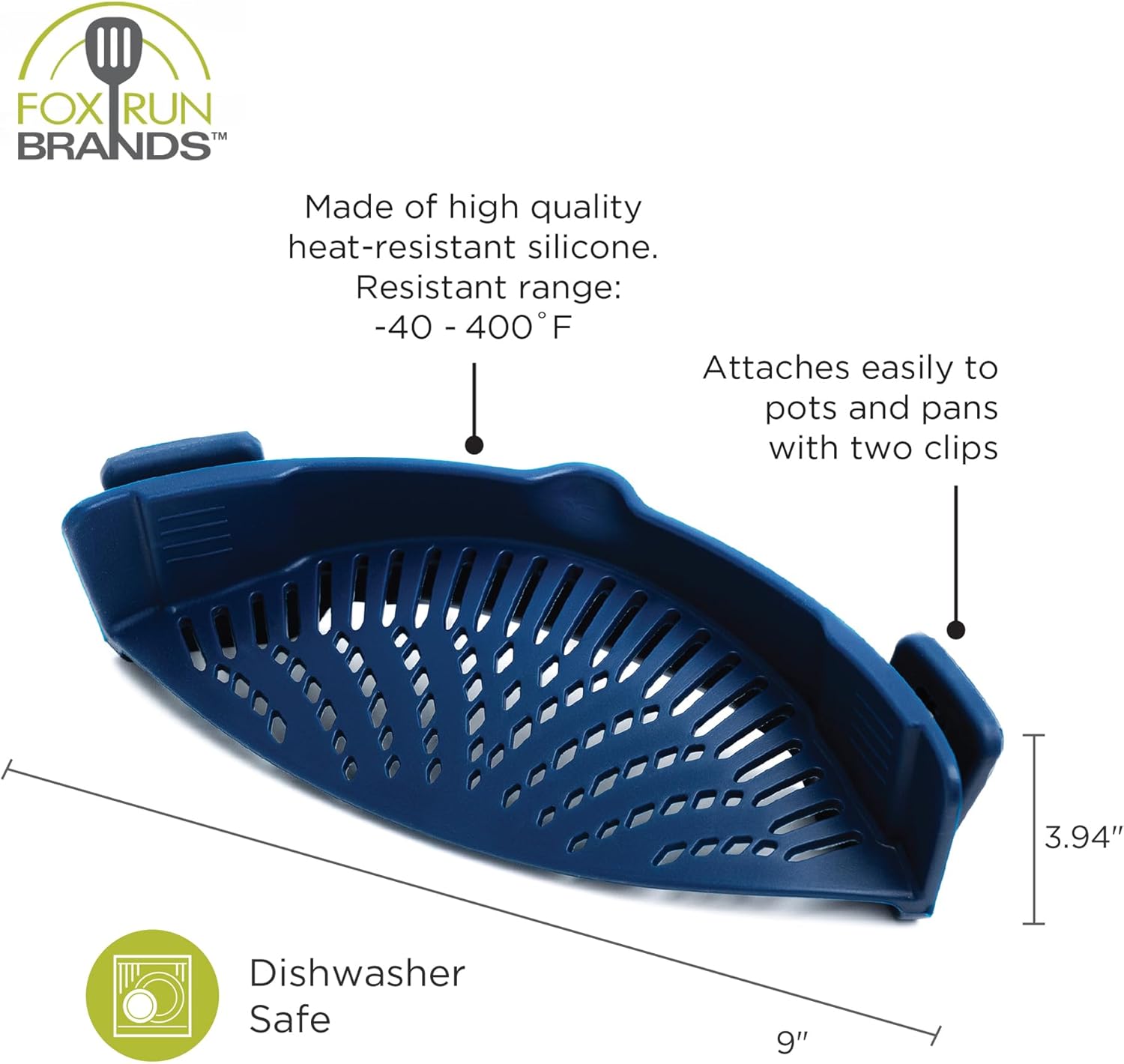 Fox Run Silicone Pot Strainer