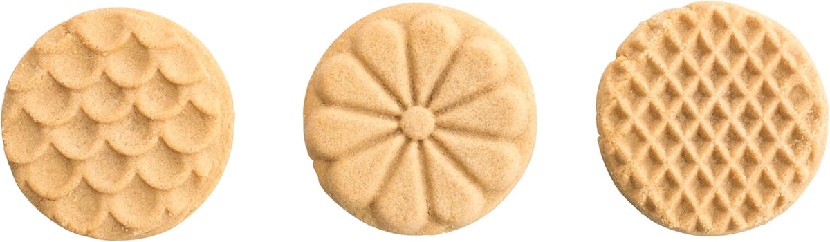 Nordic Ware Heirloom Cast Cookie Stamps, Set of 3