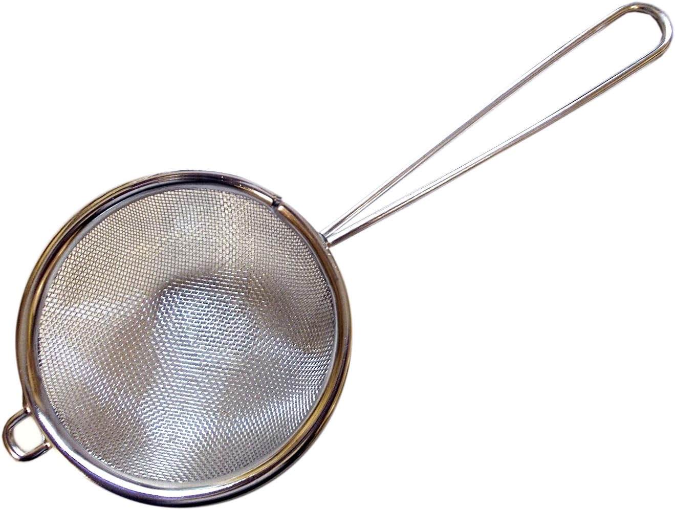 Cuisinox Stovetop Stainless Steel Chai Masala Maker with Fine Mesh Strainer – 385ml – 8cm by Kitchen Niche