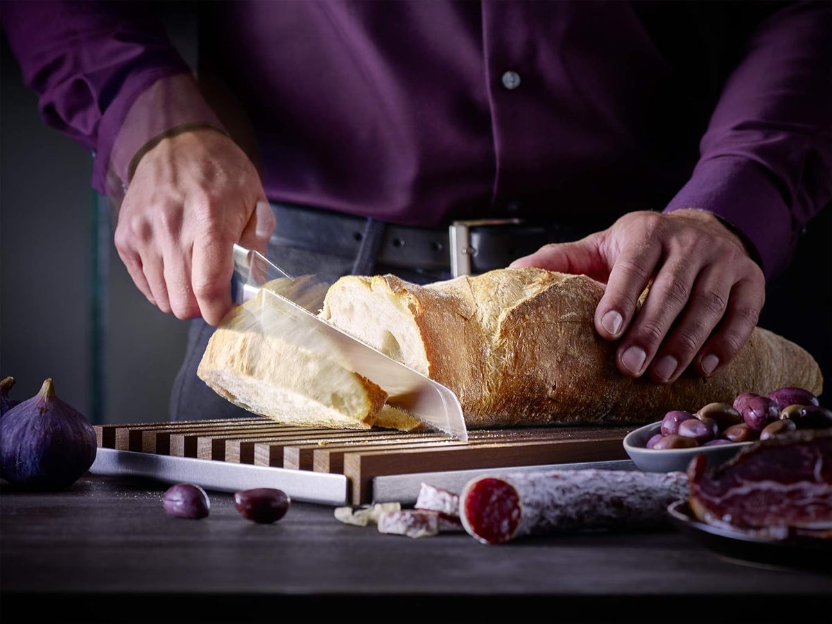 Wüsthof Classic Ikon Knife Block Set with Magnetic Thermowood Block – 7-pcs. by Kitchen Niche