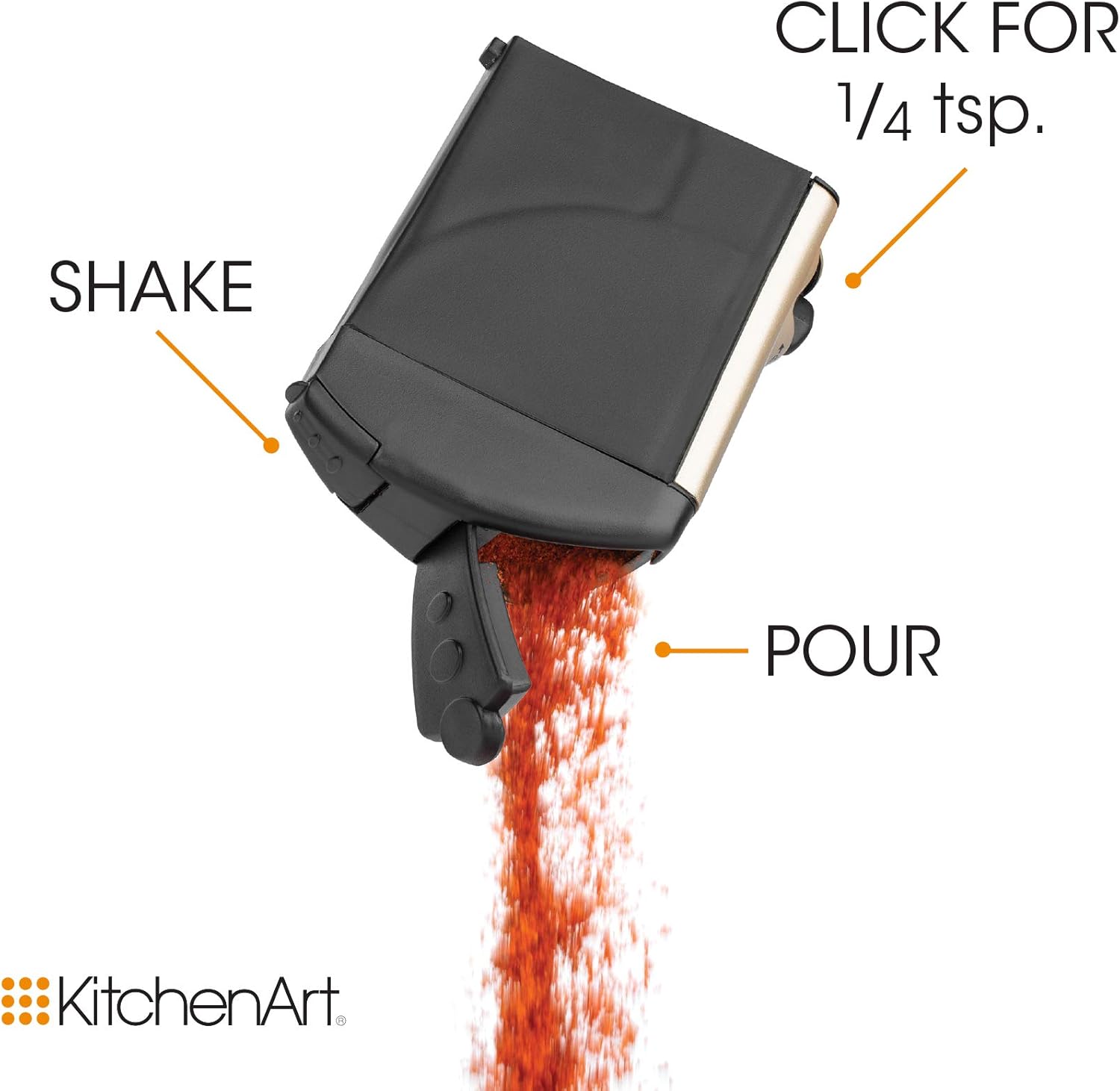 KitchenArt Satin Select-A-Spice Auto-Measure Spice Carousel