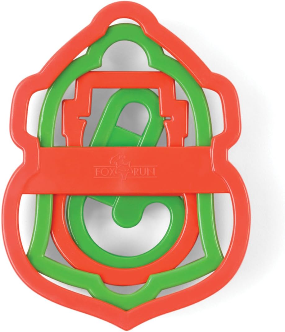 Fox Run Santa Christmas Cookie Cutter Set of 4
