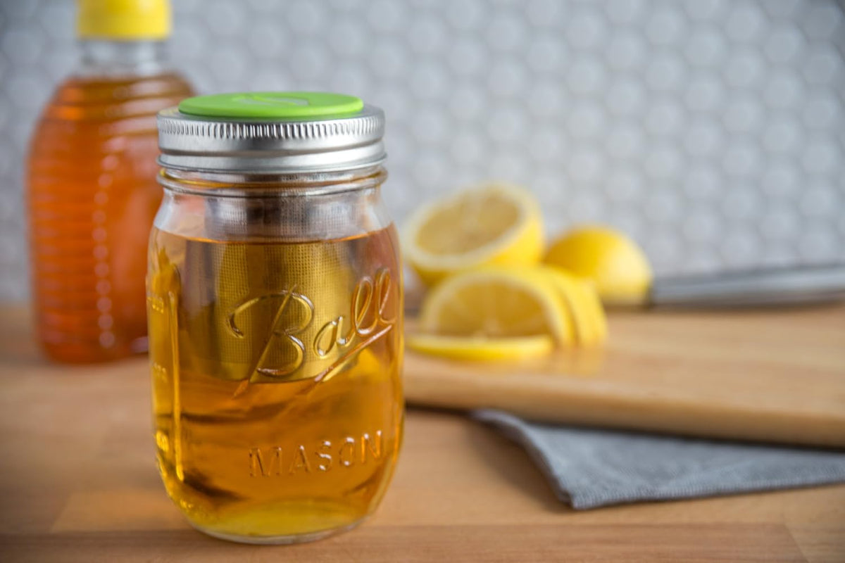 Jarware Tea Infuser Mason Jar Lid