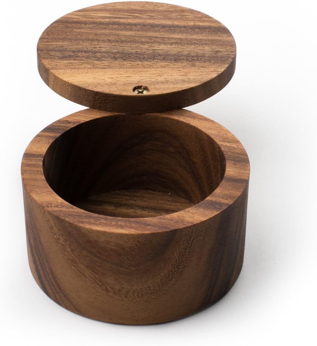 Ironwood Appalachian Acacia Wood Salt Cellar