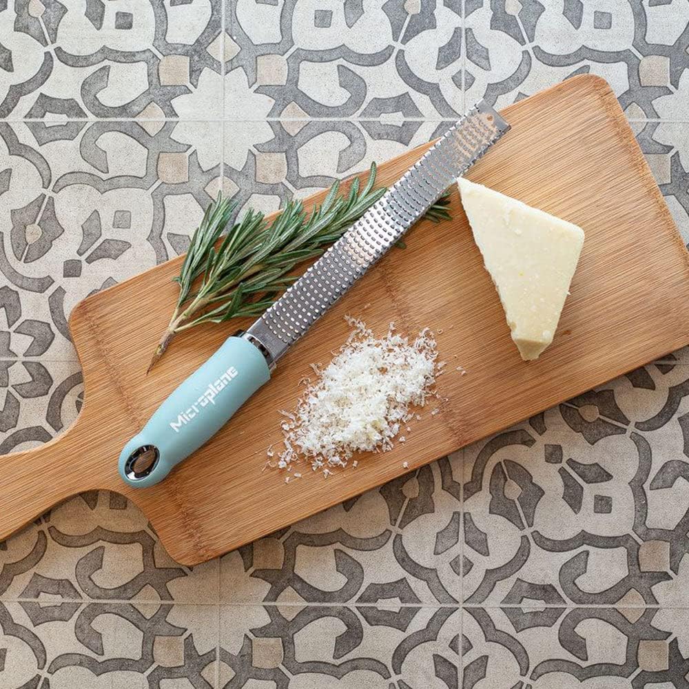 Microplane Premium Series Zester / Grater – Purist Blue by Kitchen Niche