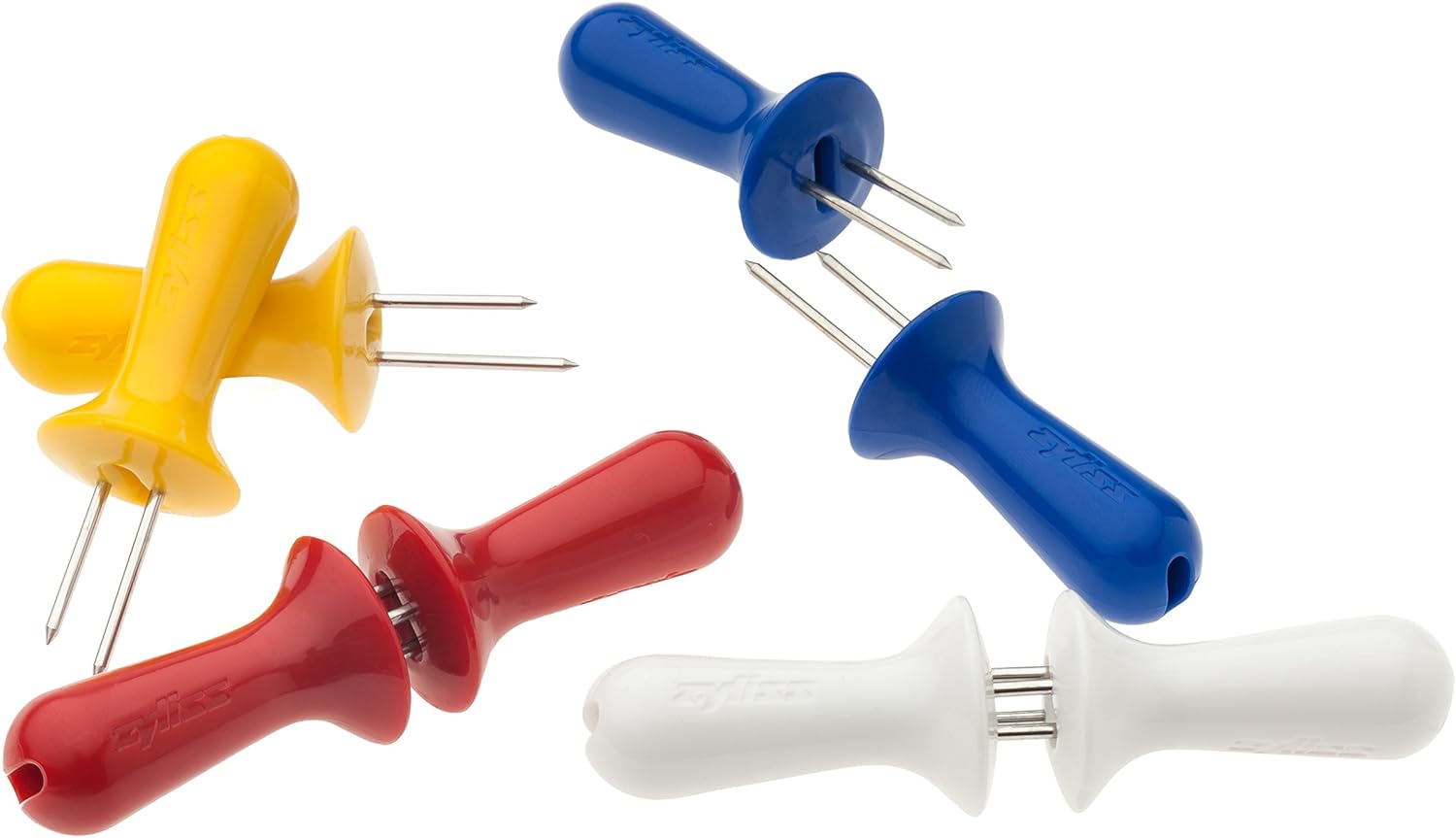 Zyliss Interlocking Corn Holders – Opaque by Kitchen Niche