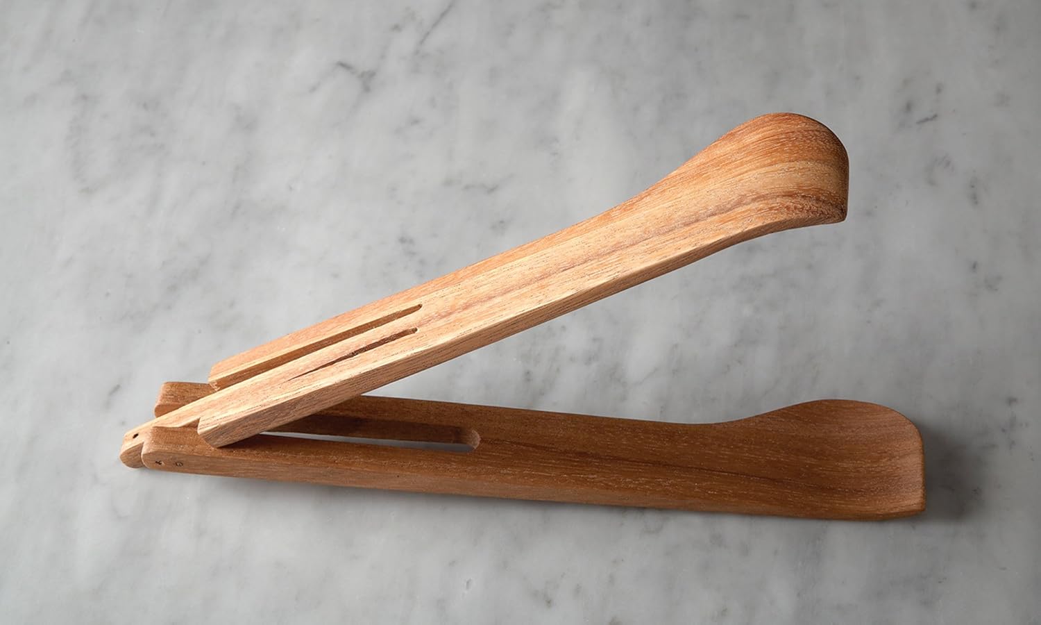Ironwood Acacia Wood Spring Salad Serving Tongs