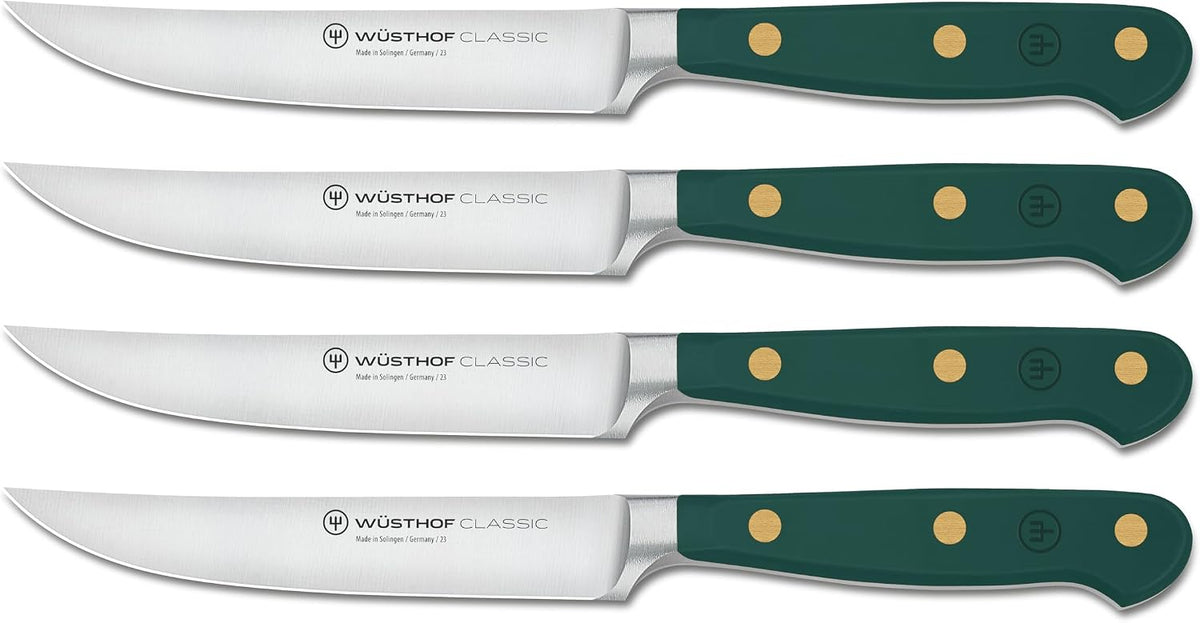 Wüsthof Classic Fresh Rosemary Steak Knife Set – 4 pcs