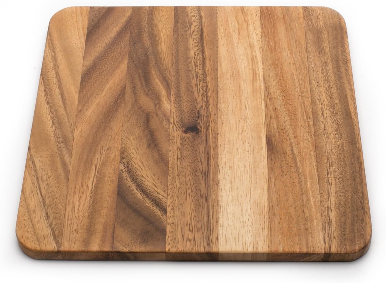 Ironwood Square Acacia Wood Cutting and Serving Board