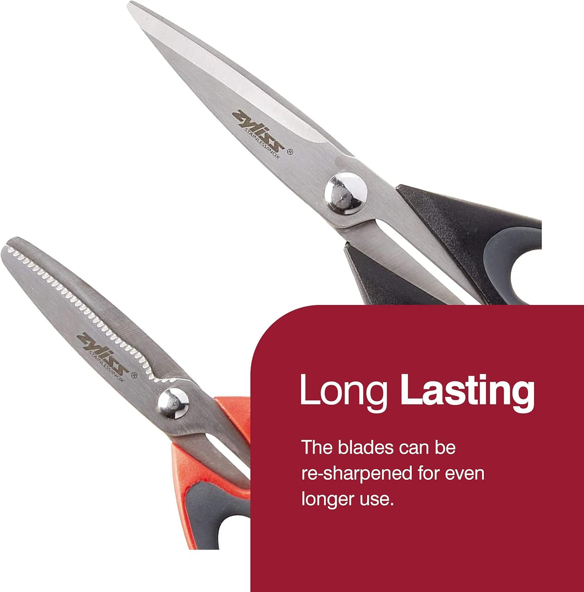 Zyliss Multi-Purpose Scissors & Kitchen Shears – 2pc by Kitchen Niche