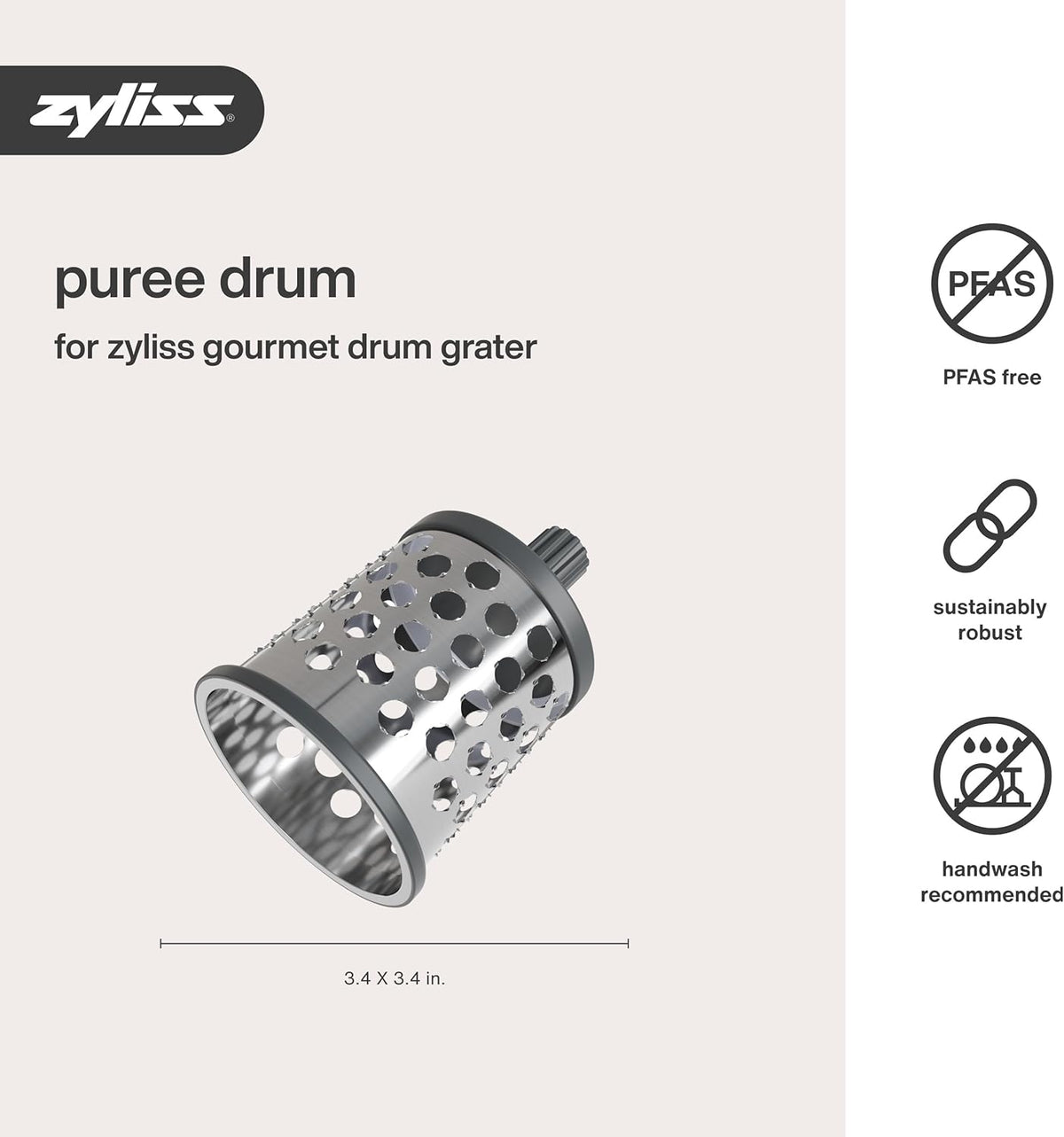 Zyliss Purée Drum