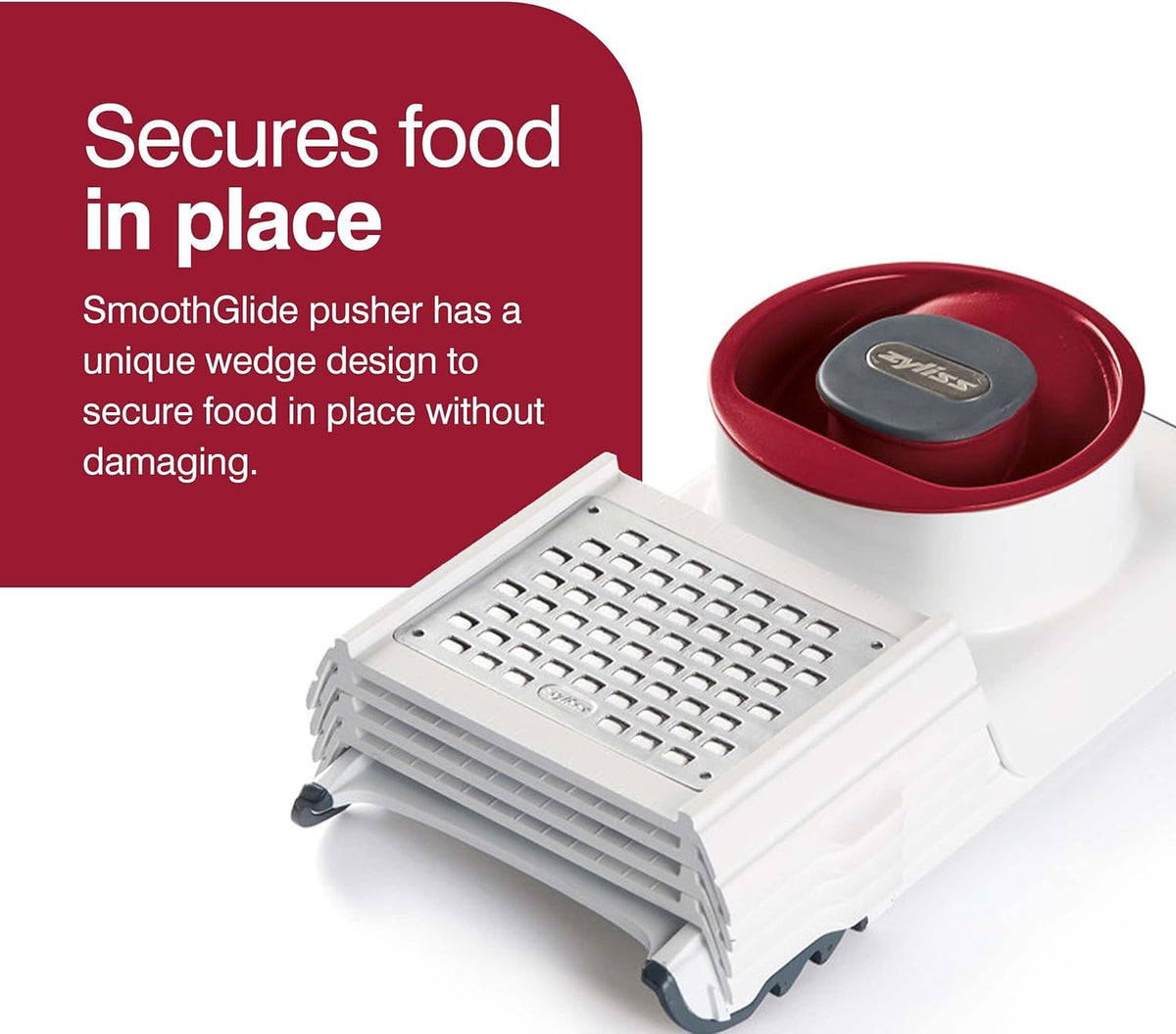 Zyliss 4-in-1 Slicer / Grater – White by Kitchen Niche