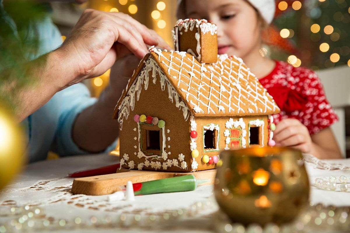 Fox Run Gingerbread House Christmas Village Set